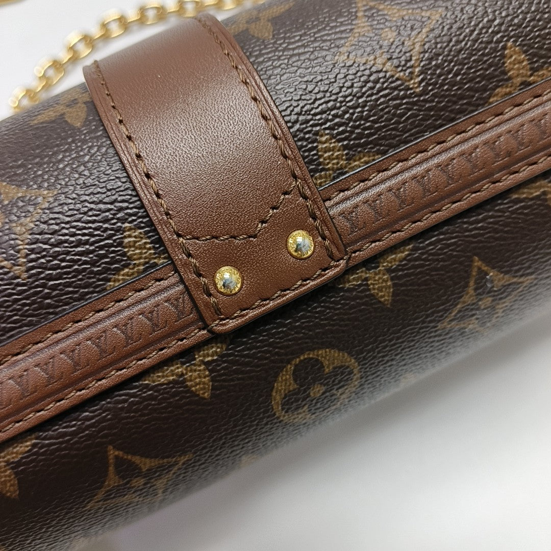 PAPILLON 19 Monogram Coated Canvas Brown