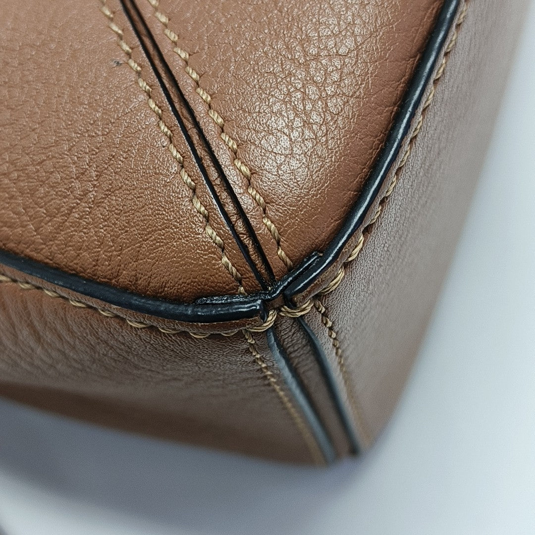 Puzzle Mini Calfskin Brown