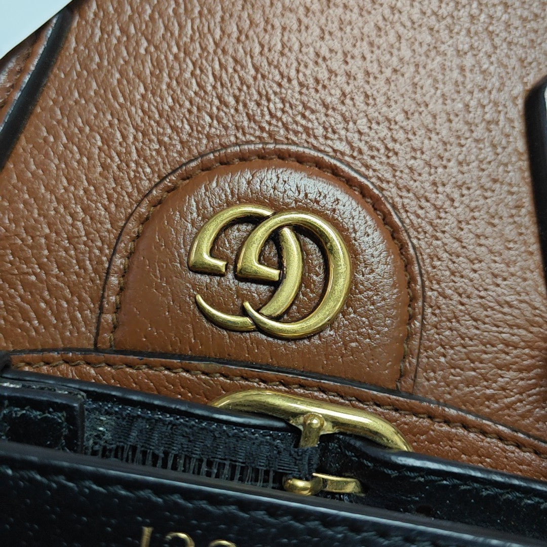 Diana Small Calfskin Brown