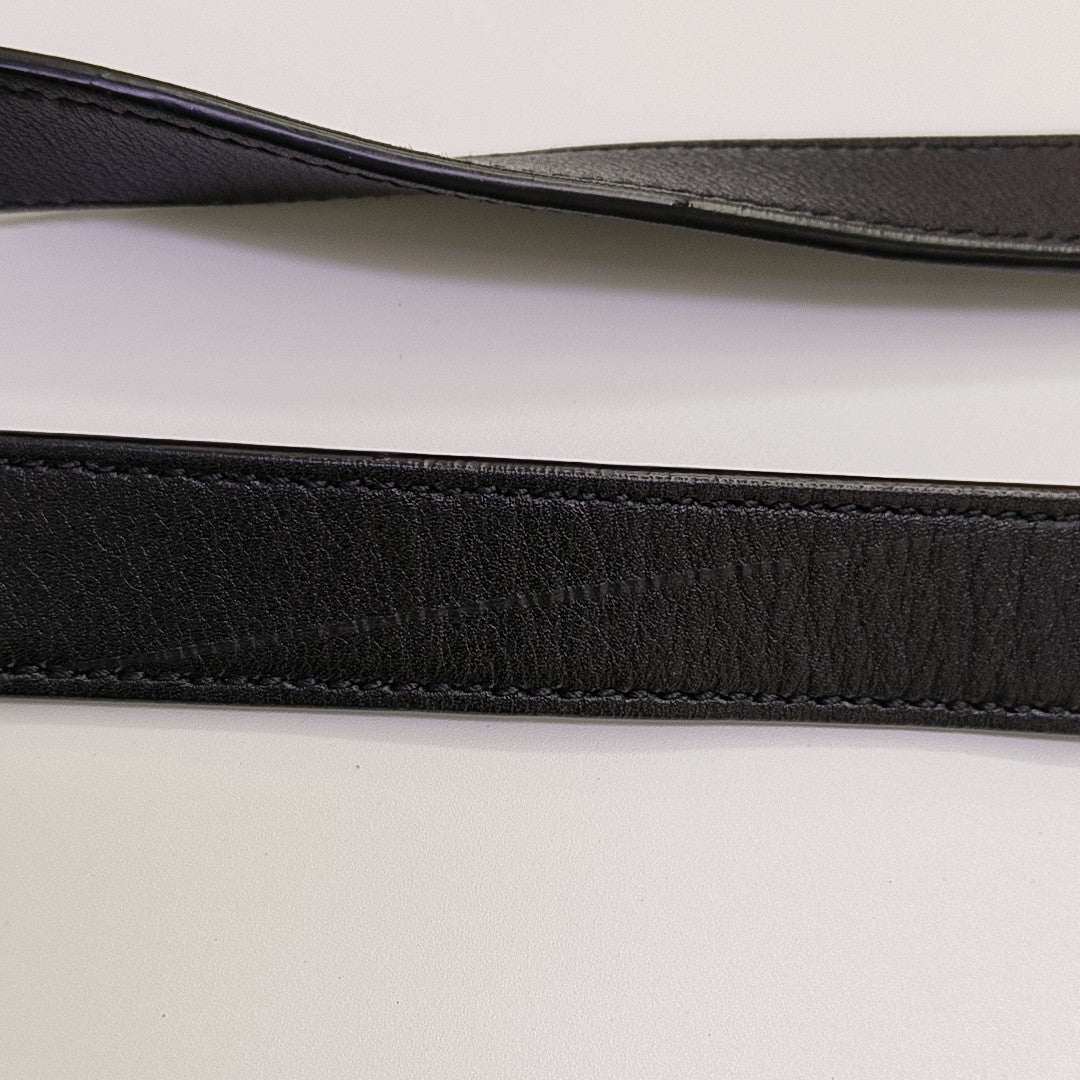 Calfskin Shoulder Bag Black