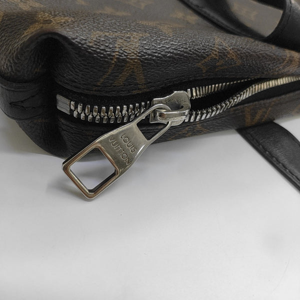 KITAN Monogram Coated Canvas Brown