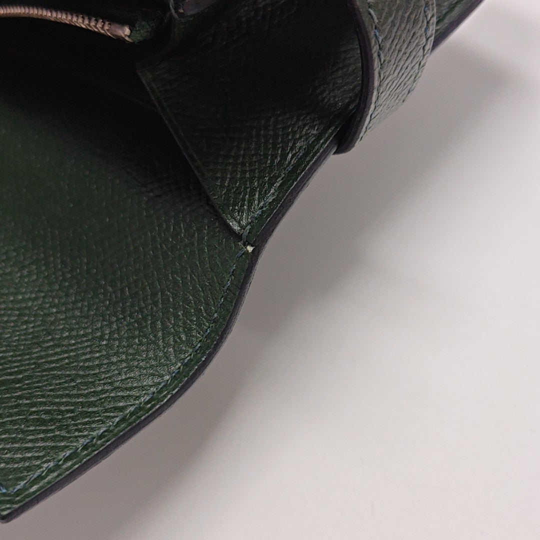 Kelly 20 Epsom Green Wallet
