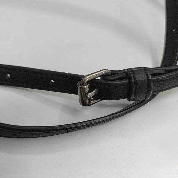 Calfskin Shoulder Bag Black