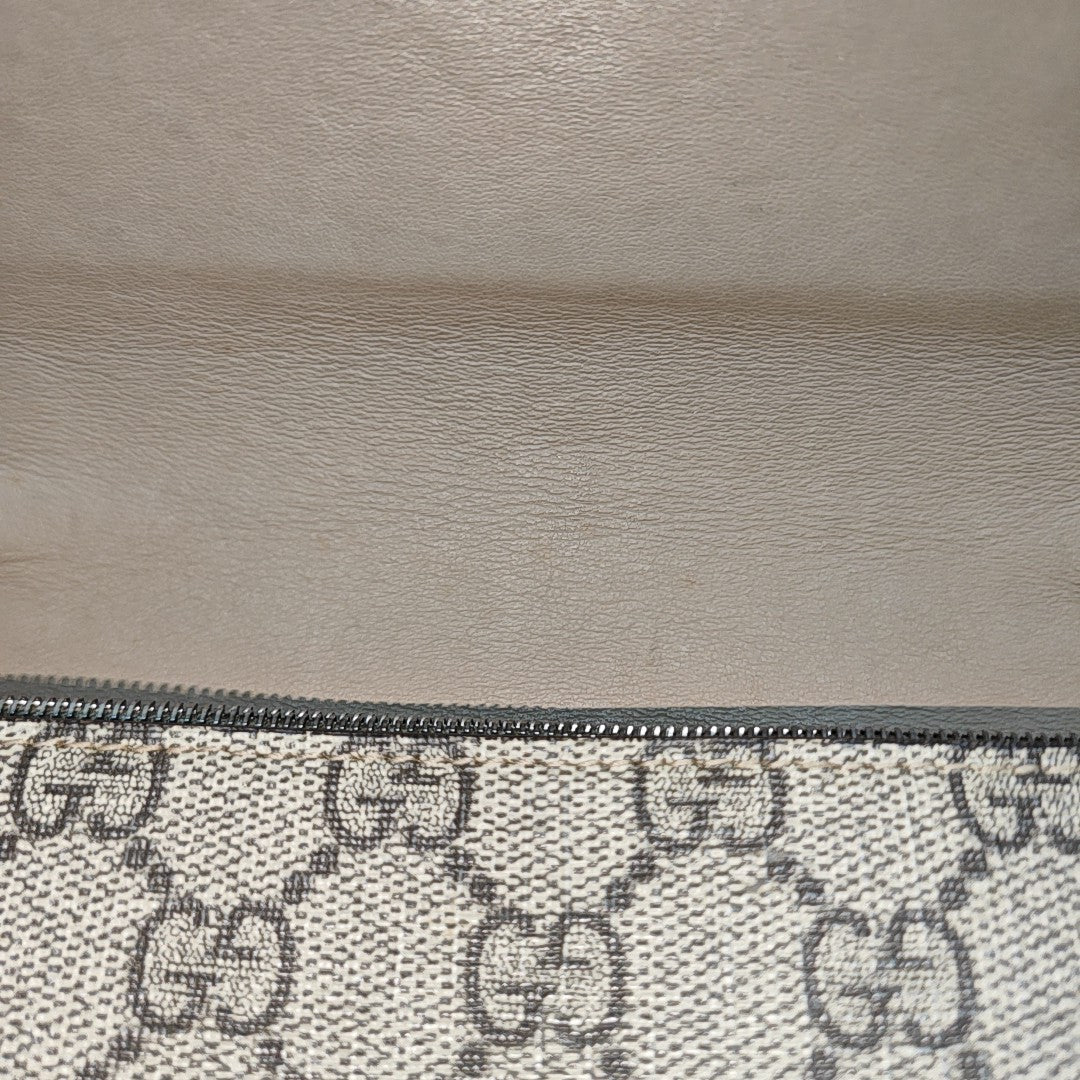 Dionysus Mini Monogram Coated Canvas Beige