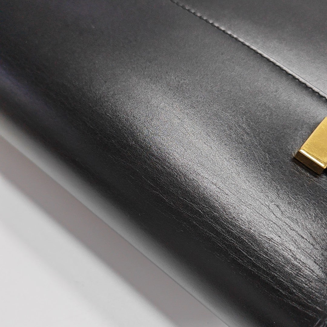 MANHATTAN Small Calfskin Black