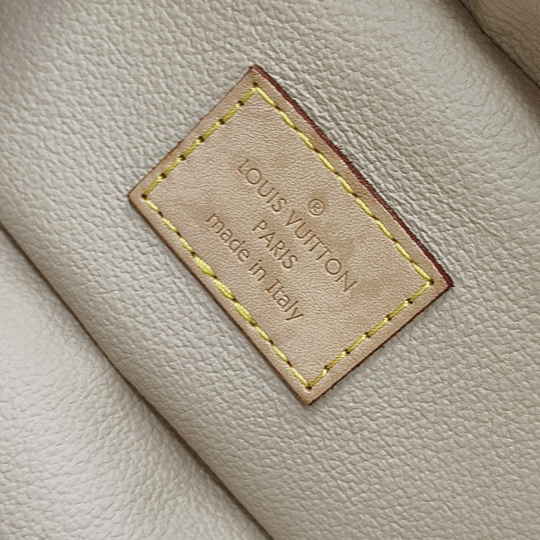 NICE Super Mini Monogram Coated Canvas Brown