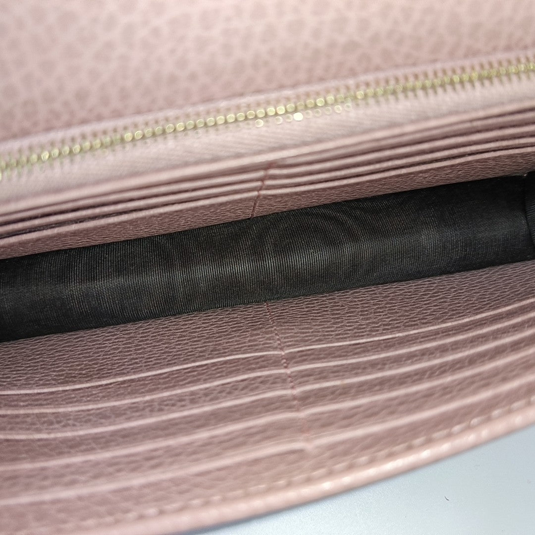 Interlocking G Small Calfskin Pink