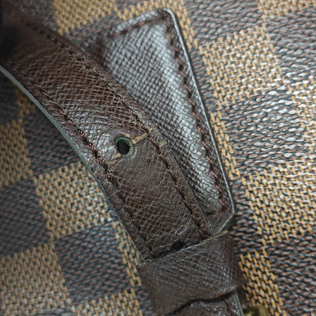 BUCKET PM Damier Ebene Coated Canvas Brown