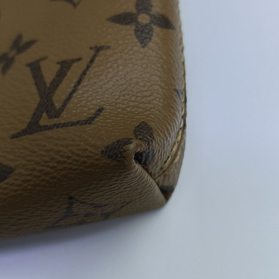 CARRY IT Monogram Coated Canvas Brown