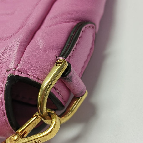 Baguette Mini Lambskin Red