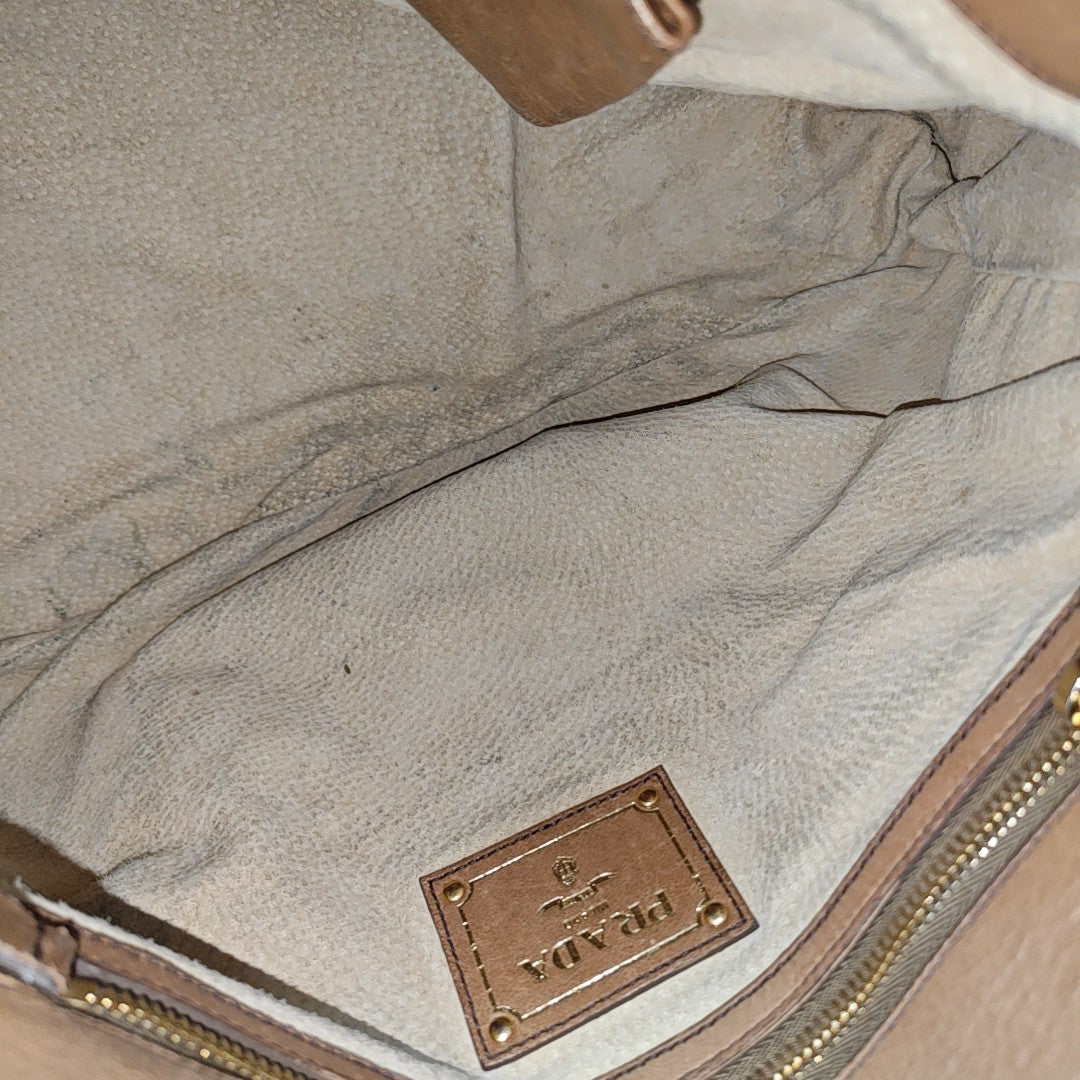 Calfskin Tote Bag Brown
