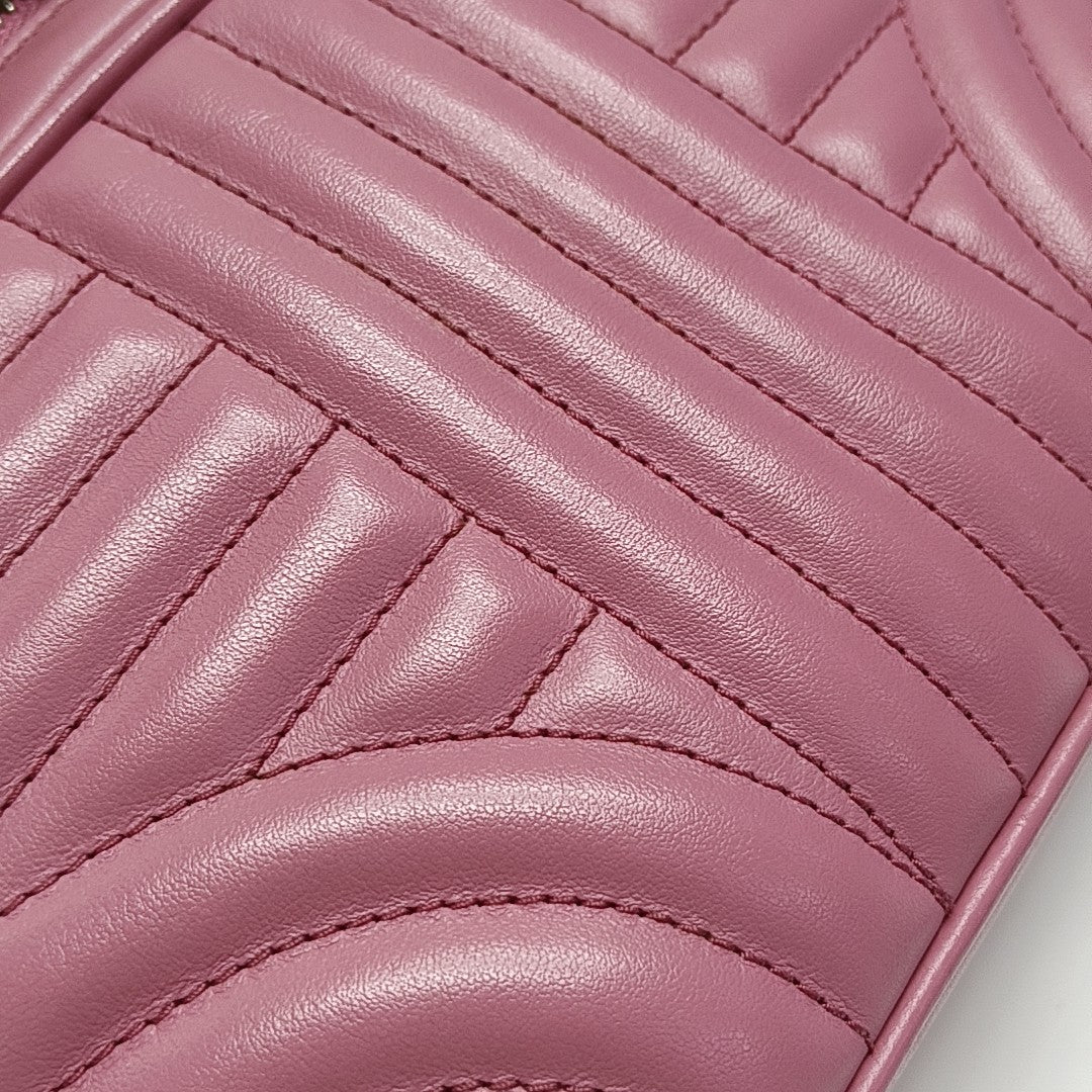 Diagramme Quilted Calfskin Pink