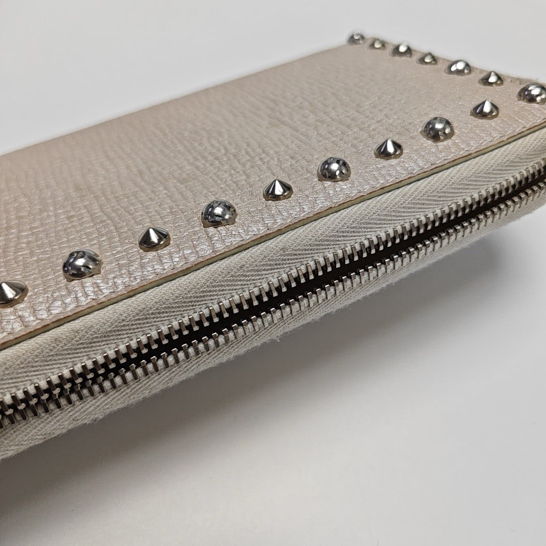 Calfskin Wallet Beige