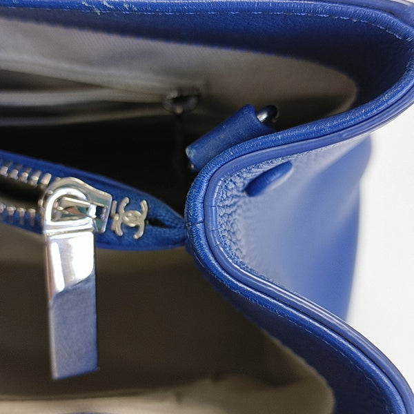 CERF Grained Calfskin Blue