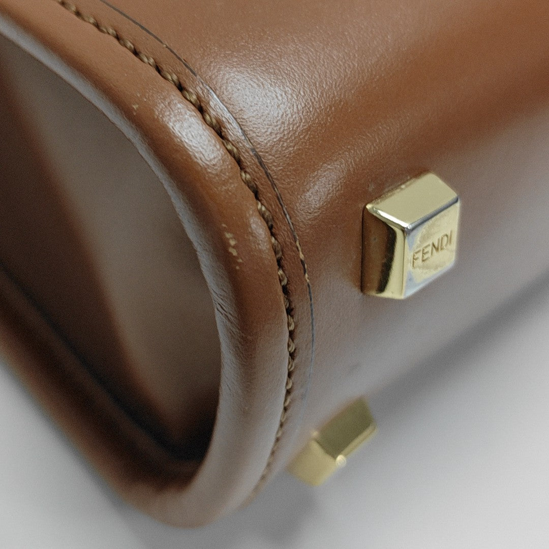 Sunshine Mini Calfskin Brown
