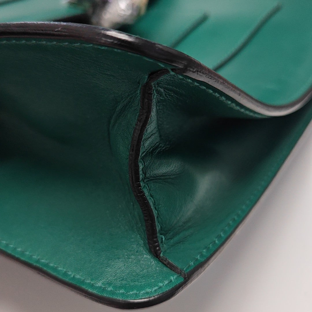 SERPENTI FOREVER Medium Calfskin Green