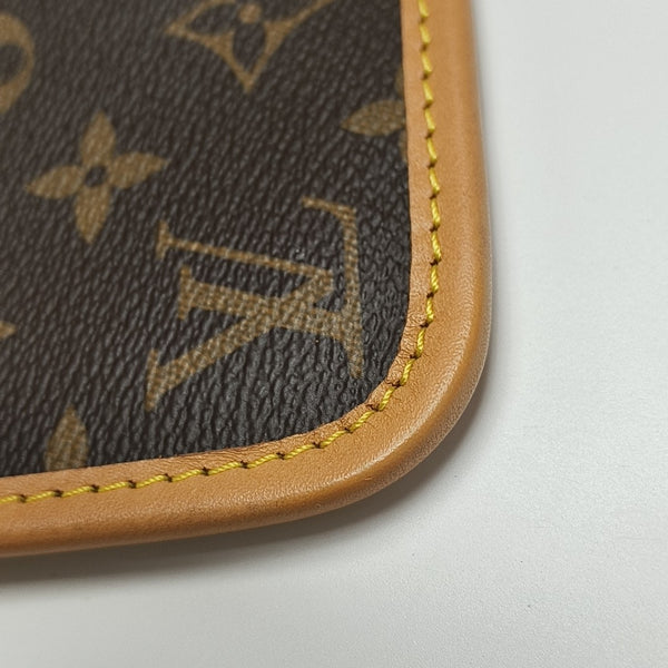 CARRYALL PM Monogram Coated Canvas Brown