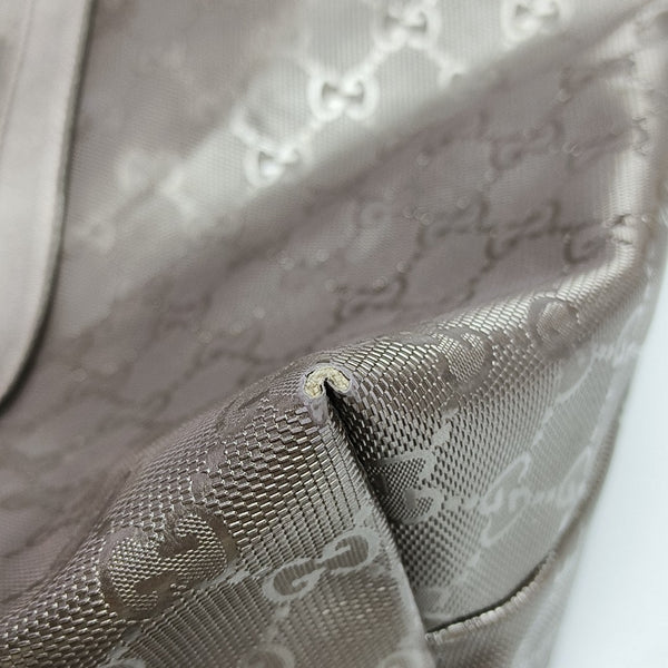 Monogram Coated Canvas Tote Bag Purple