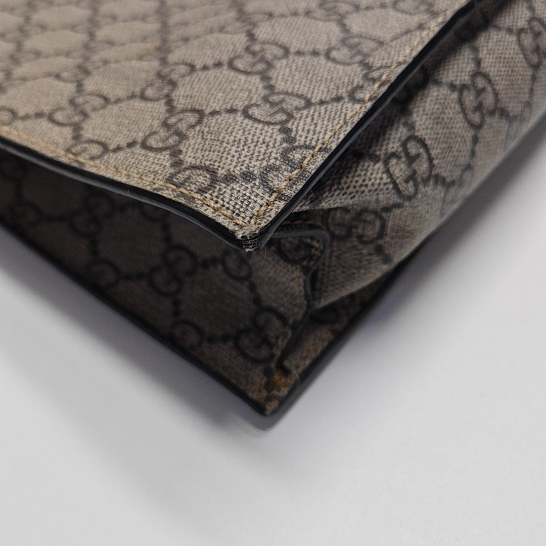 Monogram Coated Canvas Black
