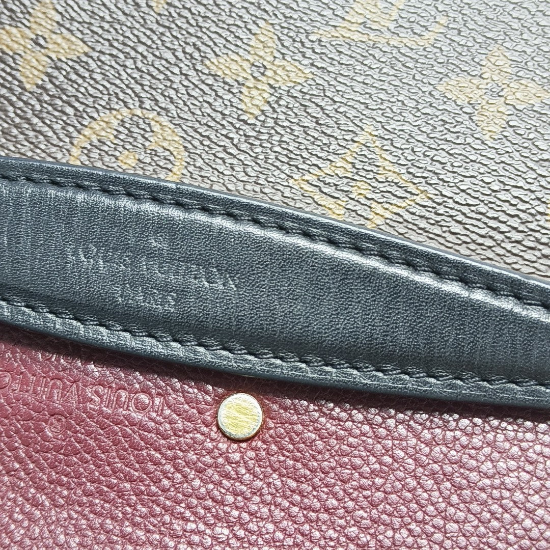 SAINT PLACIDE Monogram Coated Canvas Brown