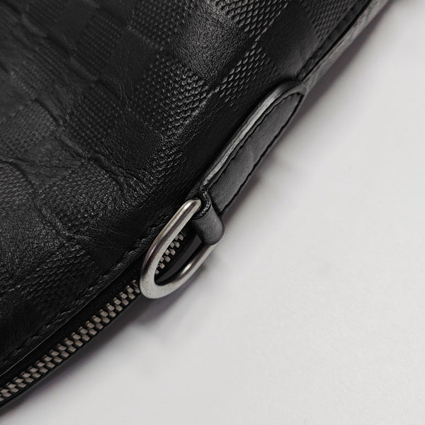 PORTE-DOCUMENTS Damier Graphite Calfskin Black