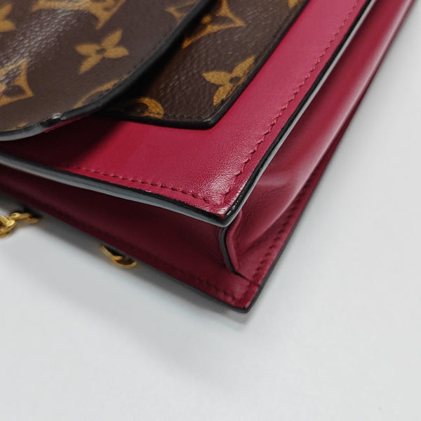 FLORE Monogram Coated Canvas Brown
