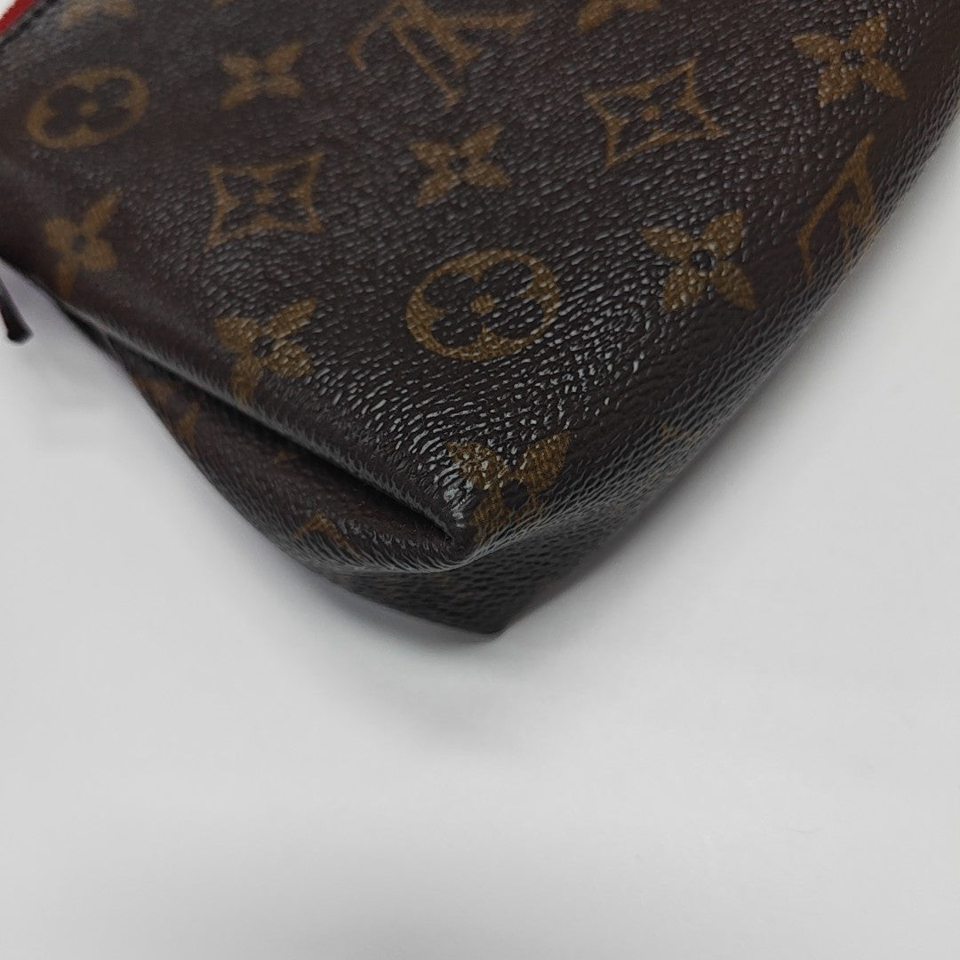 PALLAS BB Monogram Coated Canvas Brown