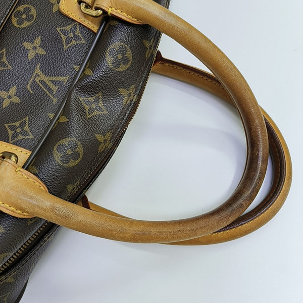 ICARE Monogram Coated Canvas Brown