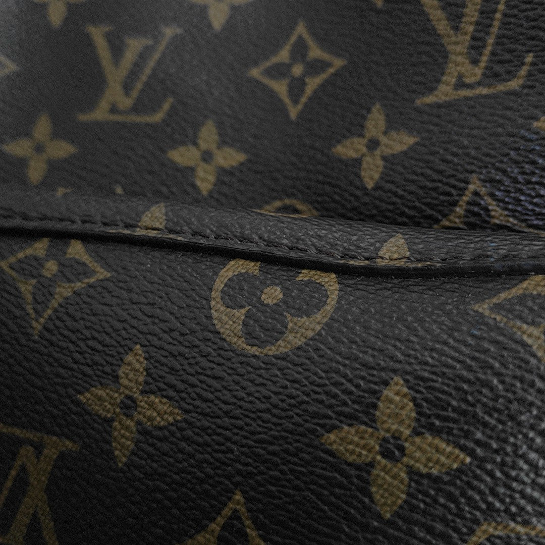 NÉONOÉ MM Monogram Coated Canvas Brown