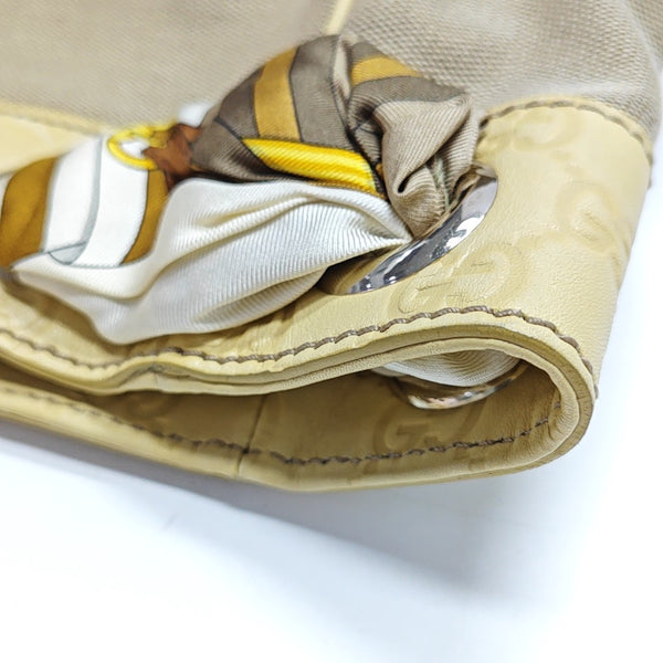 Monogram Canvas Tote Bag Brown