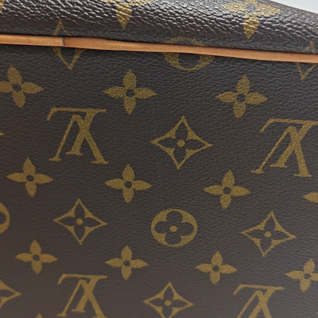 PALERMO PM Monogram Coated Canvas Brown