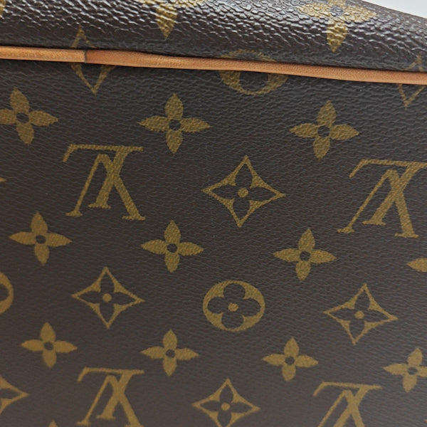 PALERMO PM Monogram Coated Canvas Brown