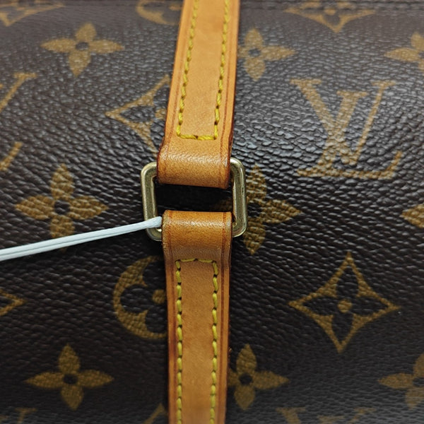 PAPILLON Monogram Coated Canvas Brown