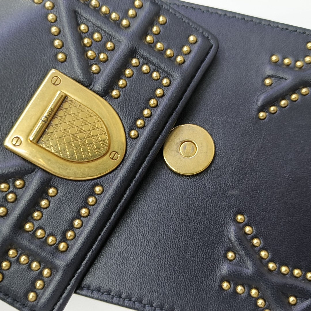 Diorama Cannage Lambskin Black
