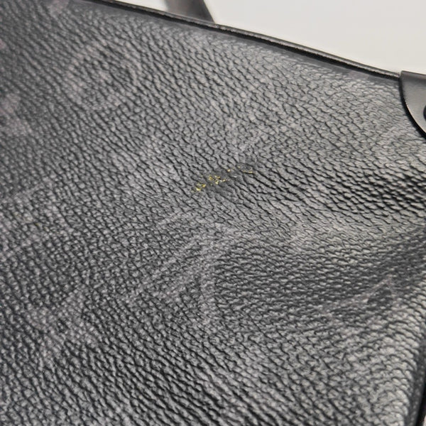 SOFT TRUNK Mini Monogram Coated Canvas Black