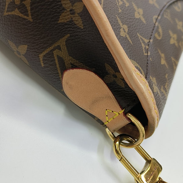 DIANE Monogram Coated Canvas Brown