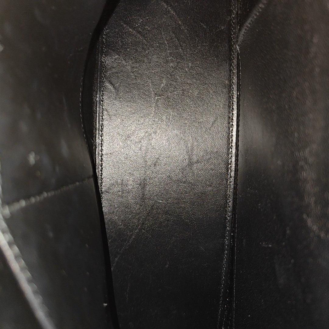 Hourglass Small Calfskin Black