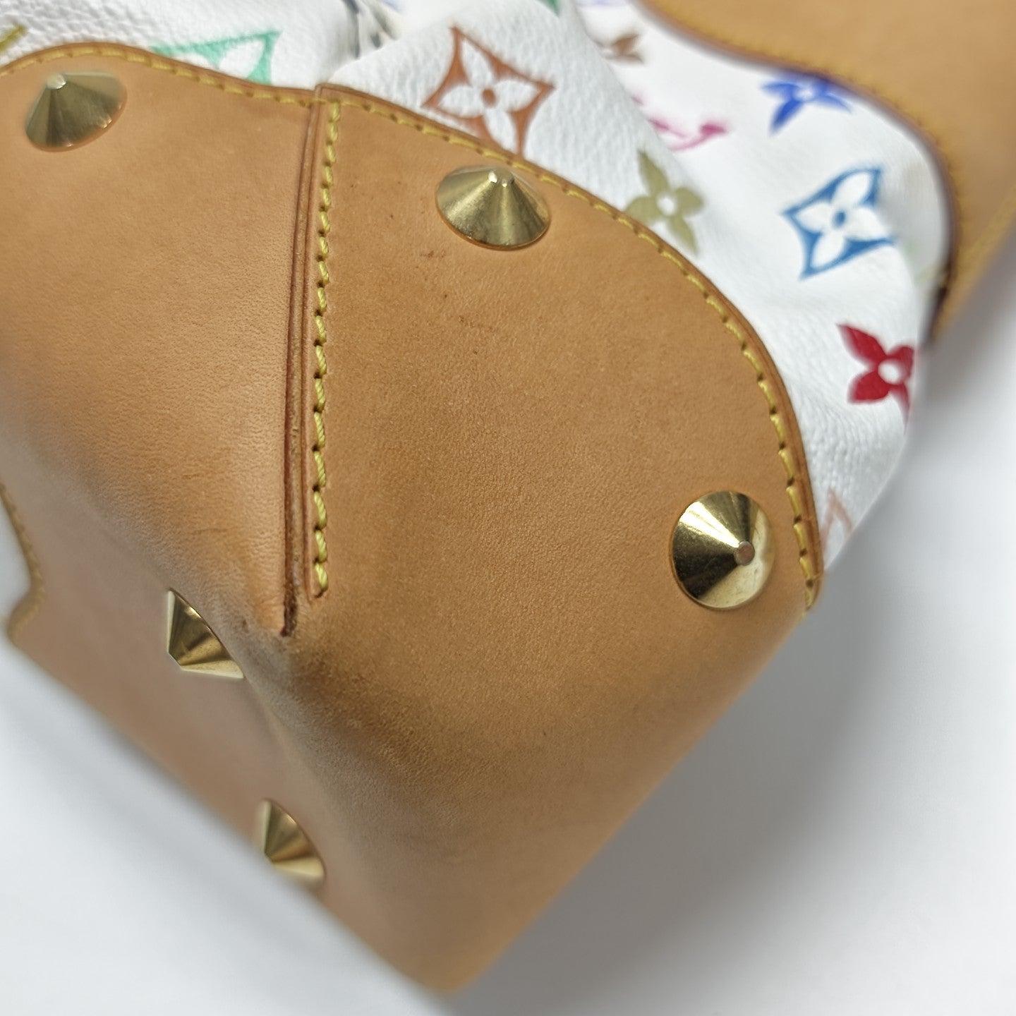 LV × TM JUDY MM Monogram Coated Canvas White