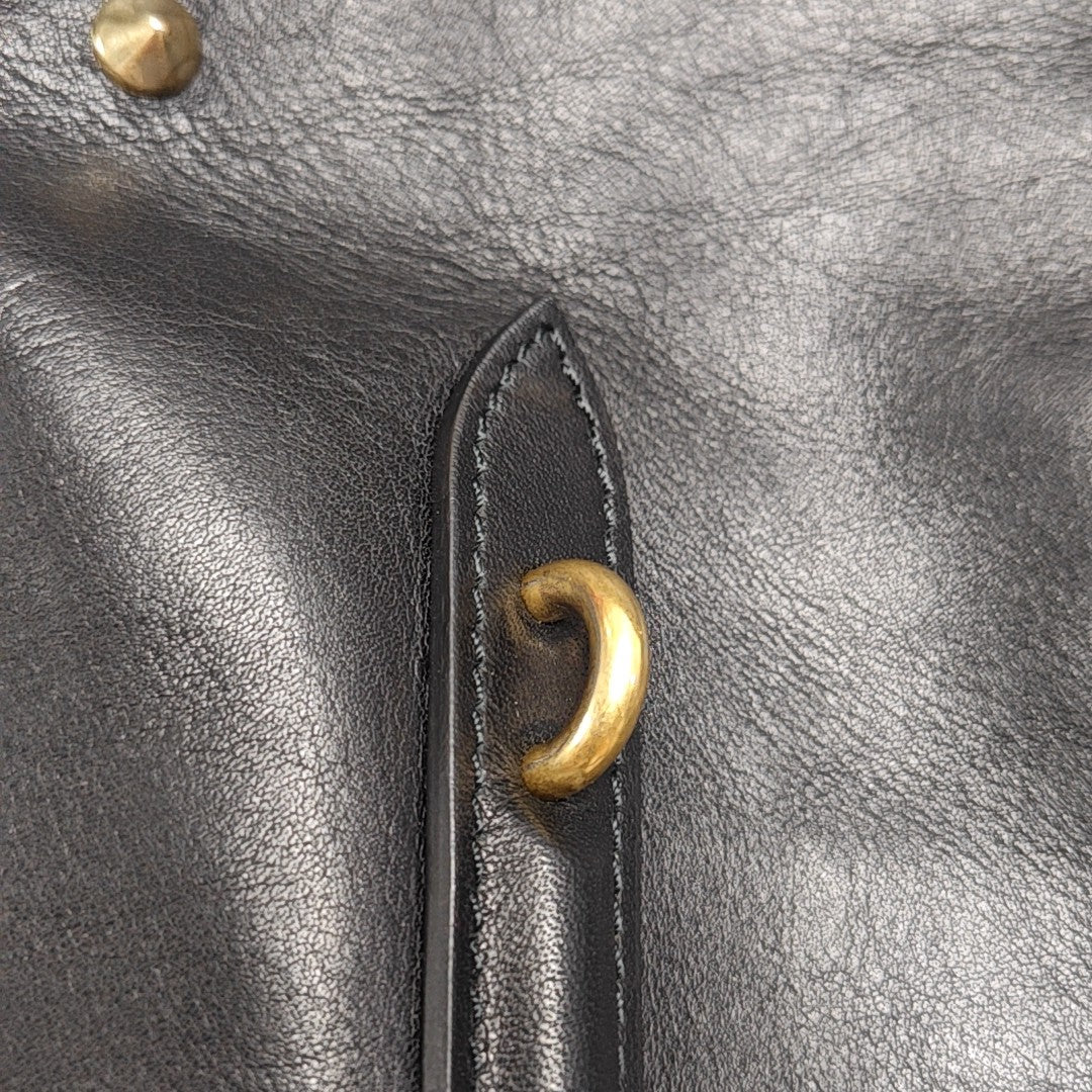 Calfskin Tote Bag Black