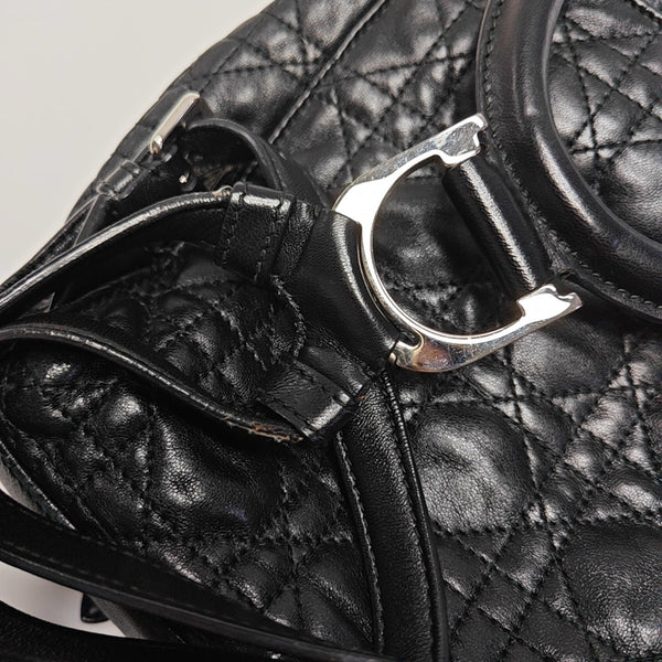 Stardust Quilted Lambskin Black