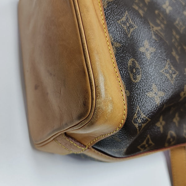 NOÉ BB Monogram Coated Canvas Brown