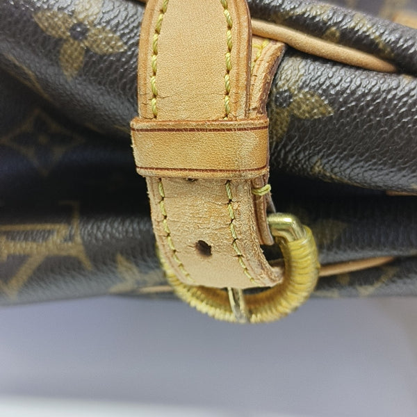 BATIGNOLLES PM Monogram Coated Canvas Brown