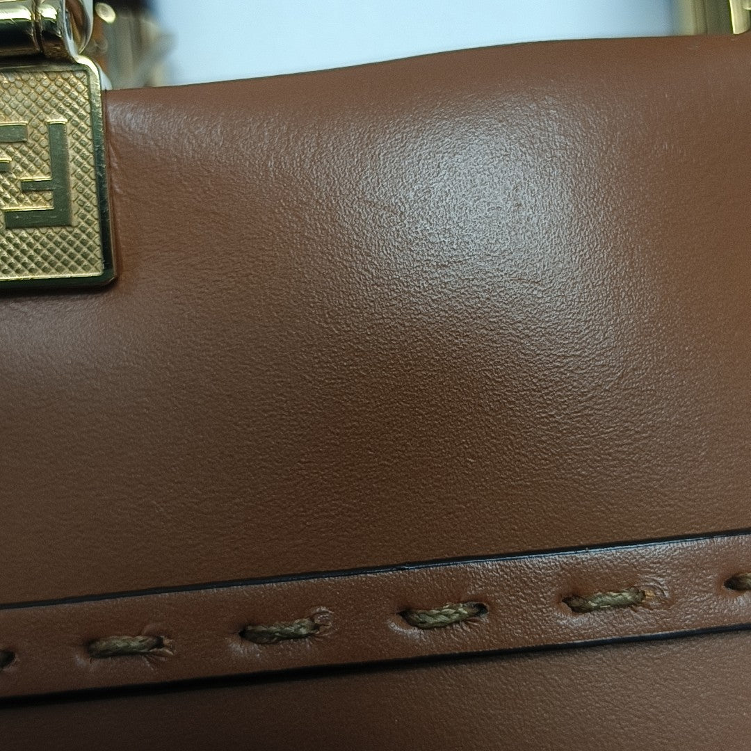 Sunshine Mini Calfskin Brown