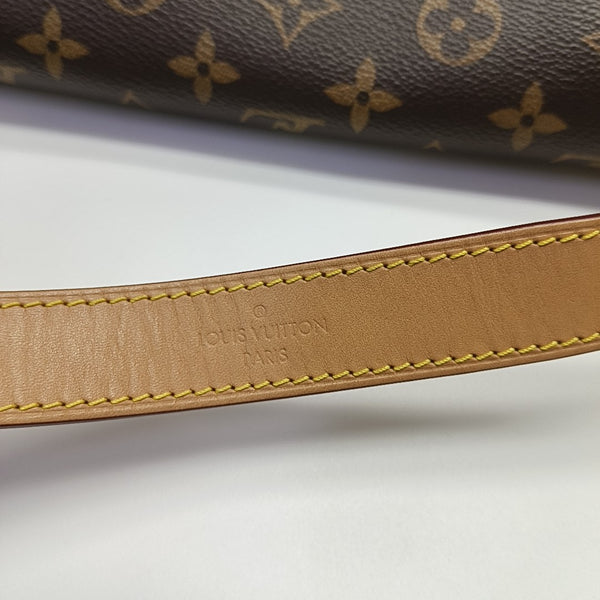 DIANE Monogram Coated Canvas Brown