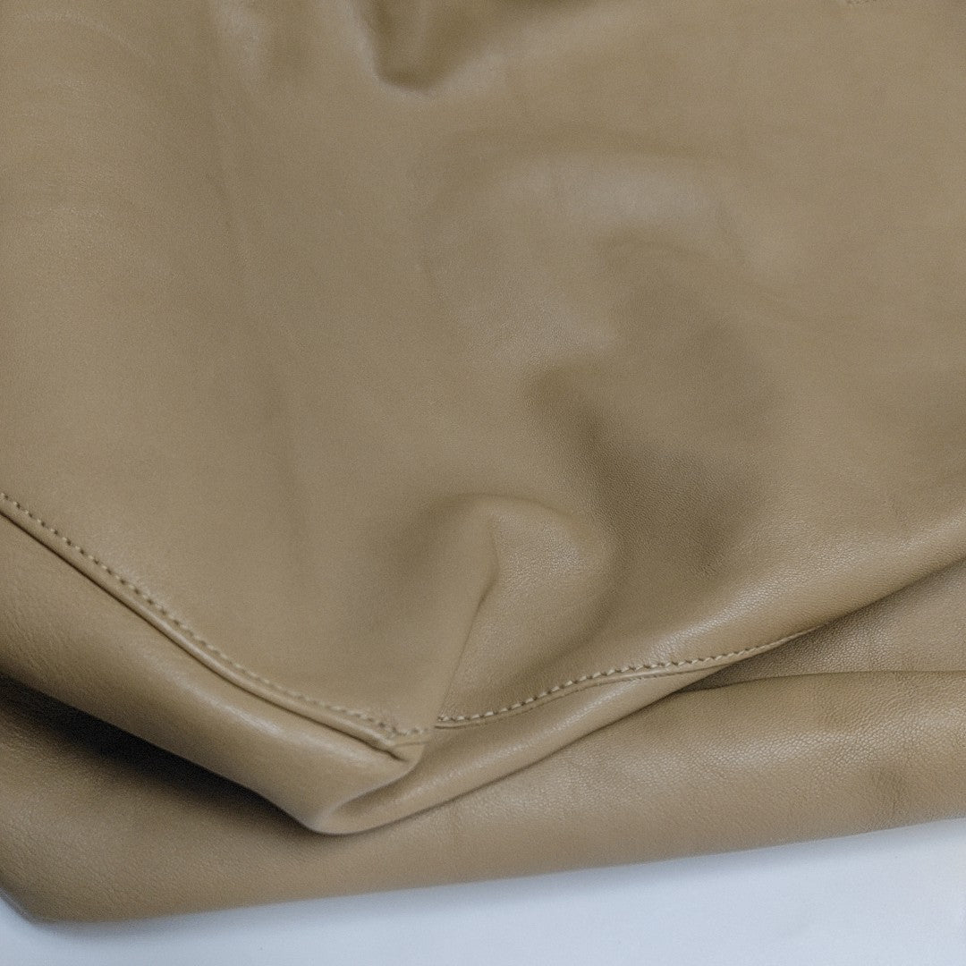 Calfskin Tote Bag Beige
