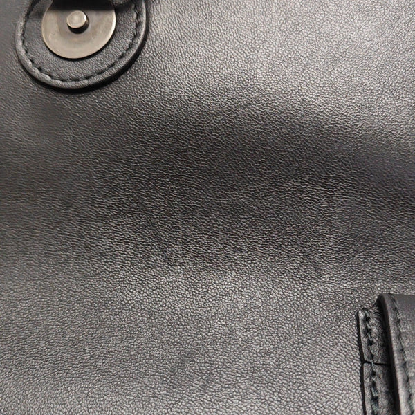 Downtown Small Quilted Calfskin Black