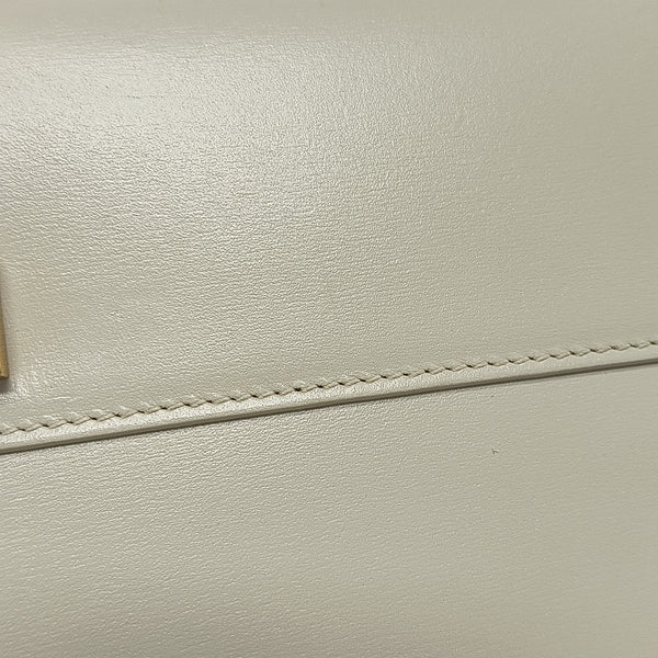 MANHATTAN Mini Calfskin White