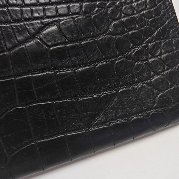 Calfskin Clutch Black