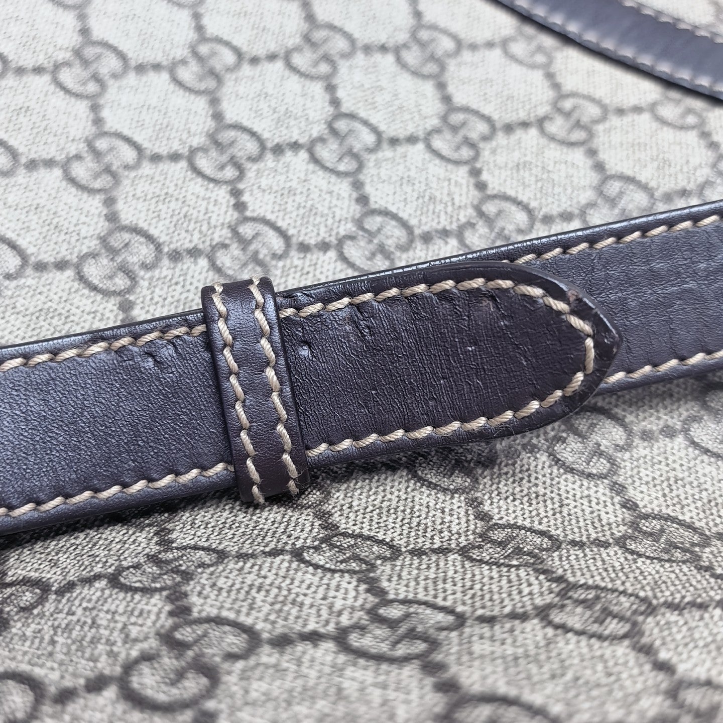 Duffle Monogram Coated Canvas Beige