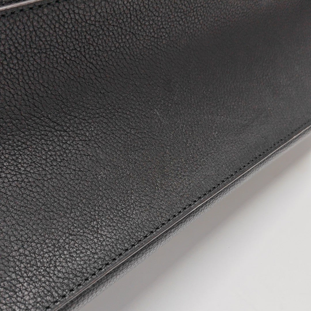 CITY STEAMER MM Calfskin Black